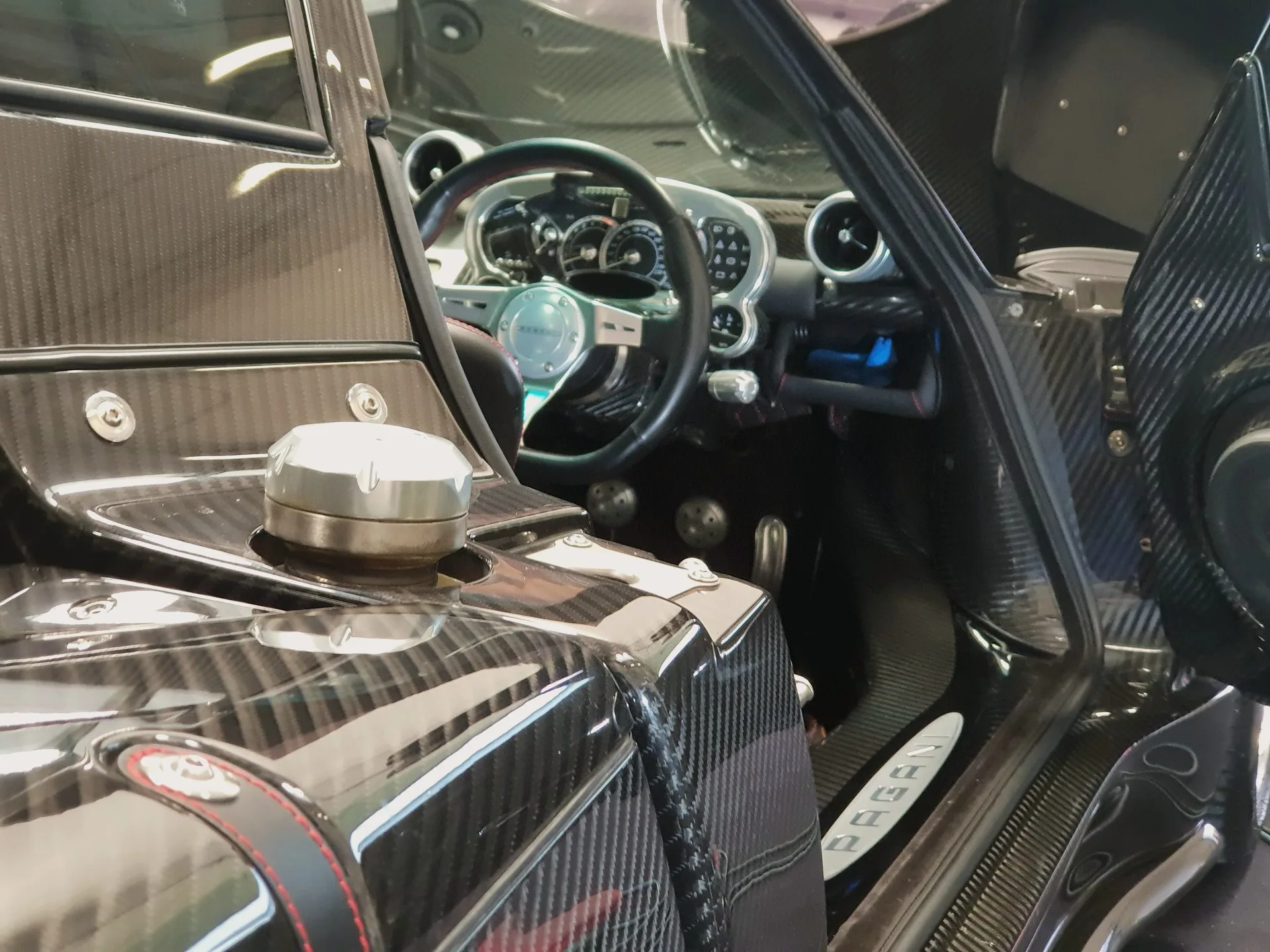 Interior — Carbon & switchgear